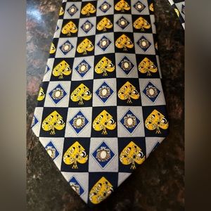 Vintage Laurant Benon Paris tie 100% silk